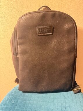 BRANDED Black Men's Everyday Backpack with Minimalist Design